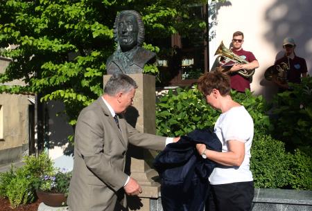 ODKRITJE SPOMENIKA FRANCU ANTONU STEINBERGU 13 FOTO LJUBO VUKELIČ